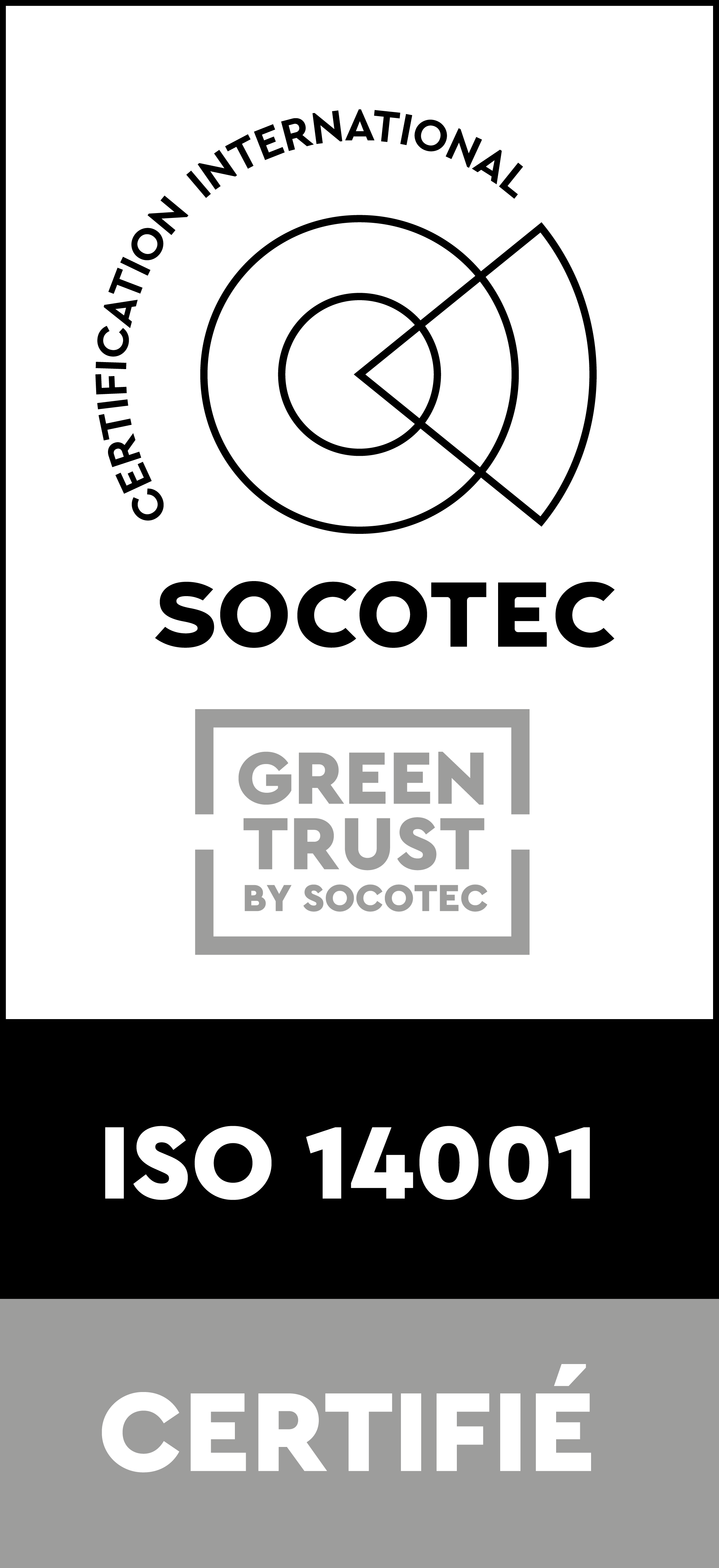 Certification ISO 14001