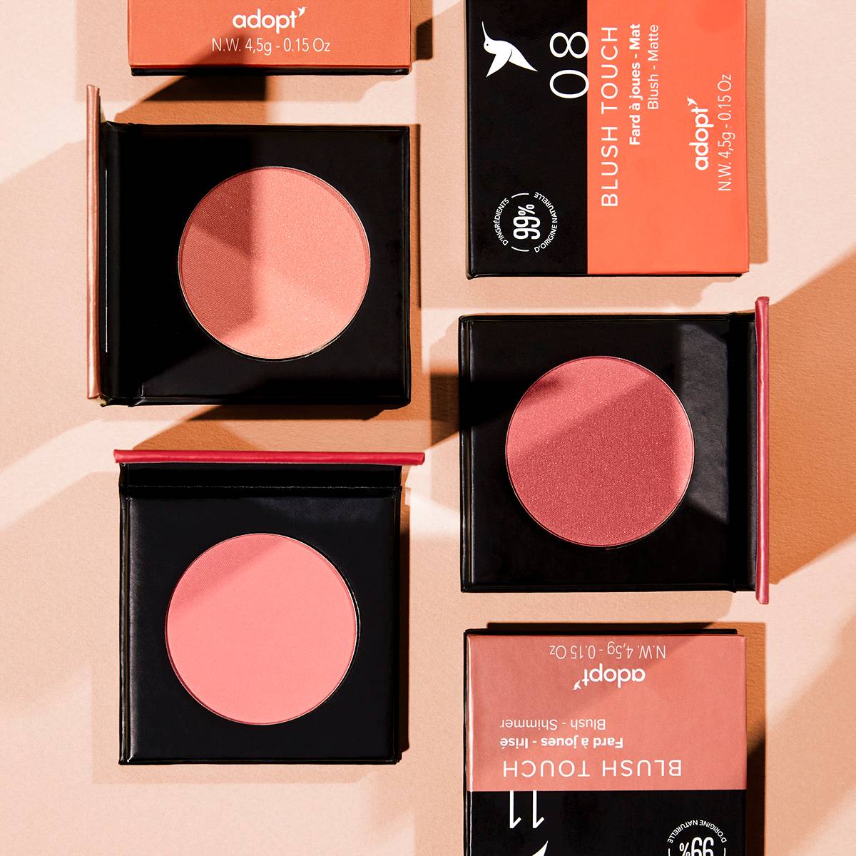 Blush touch