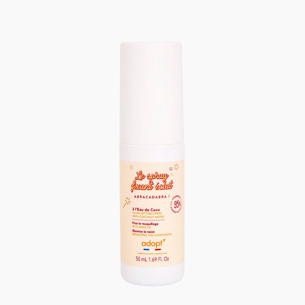 Spray fixant éclat