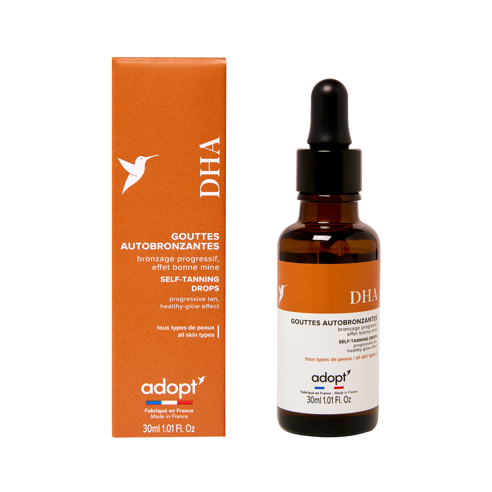 Gouttes Autobronzantes à la DHA 30 ml