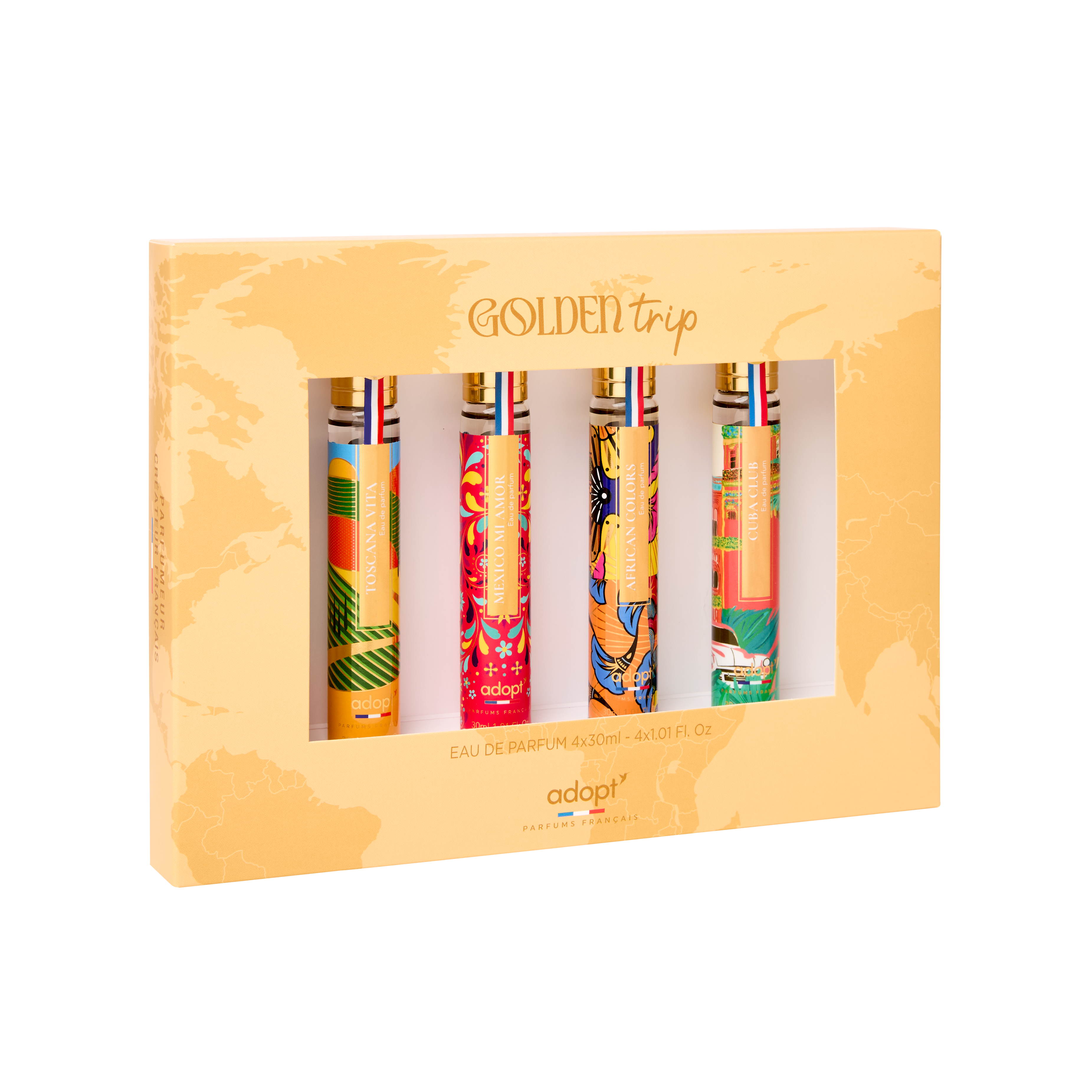 Set of 4 x Eaux de Parfum 30 ml - Golden Trip