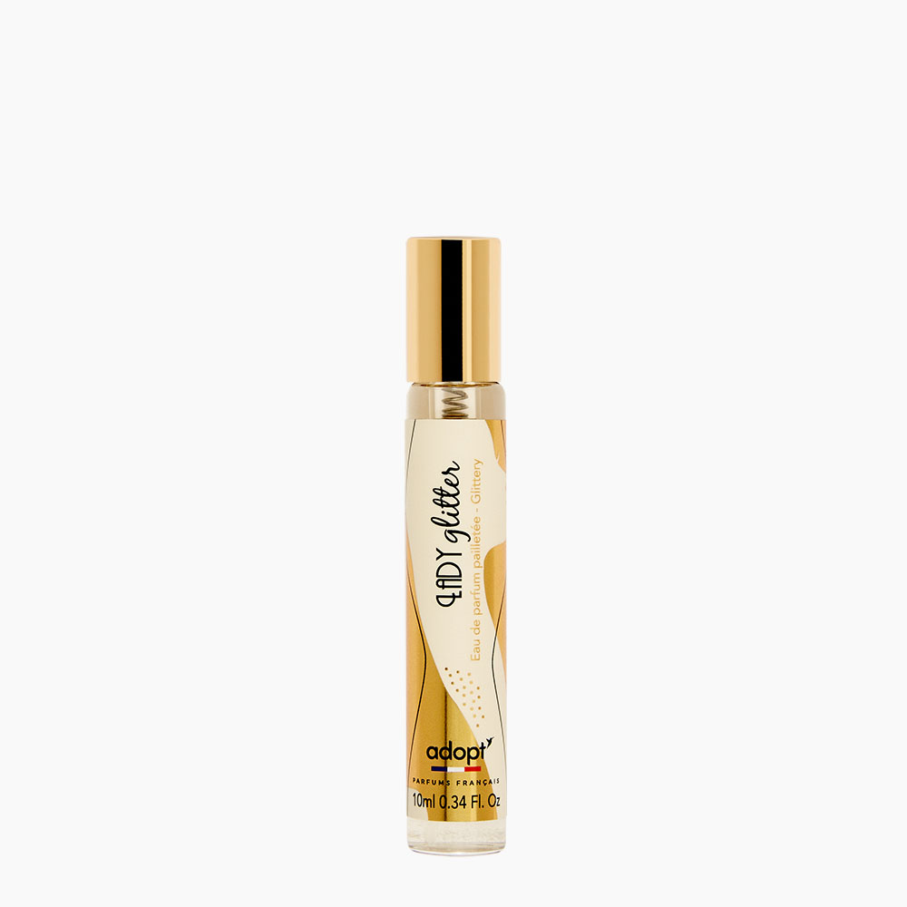 Parfum Adopt' Lady Glitter Gold – Eau De Parfum 30 Ml – Vaporisateur De Poche – Neuf