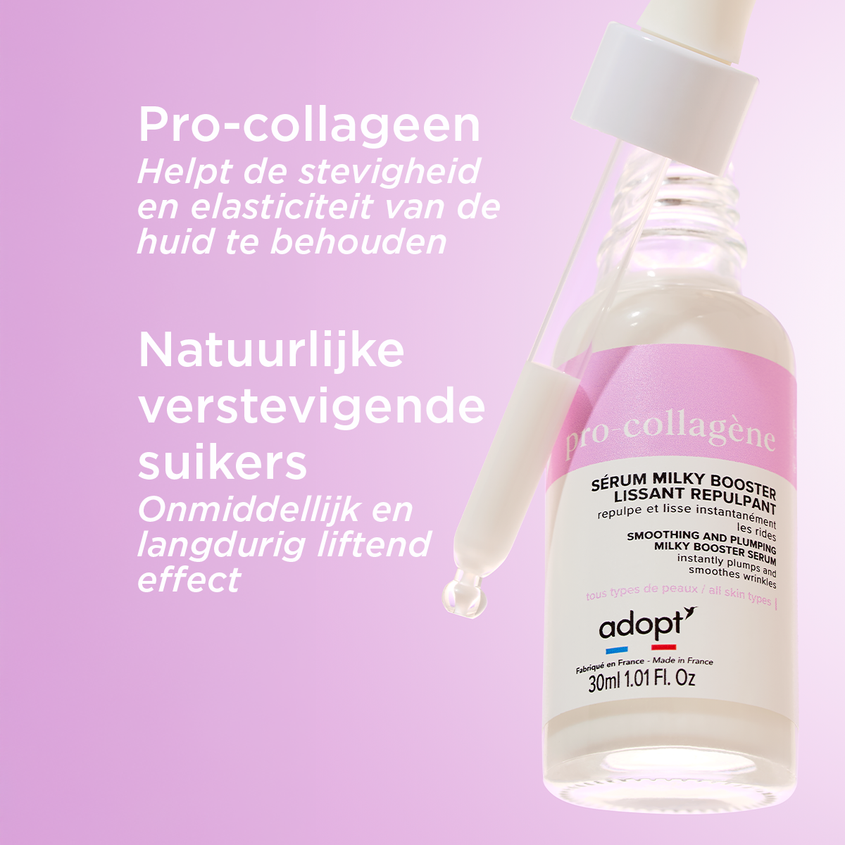 Gladmakend & Volumegevend Milky Booster Serum