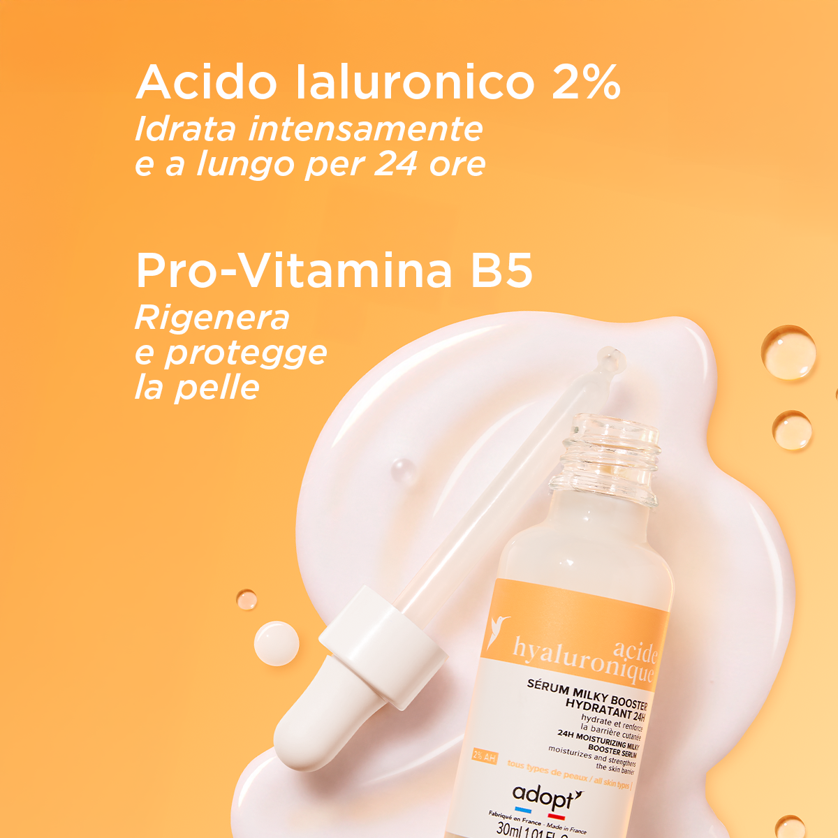 Siero Milky Booster Idratante 24h