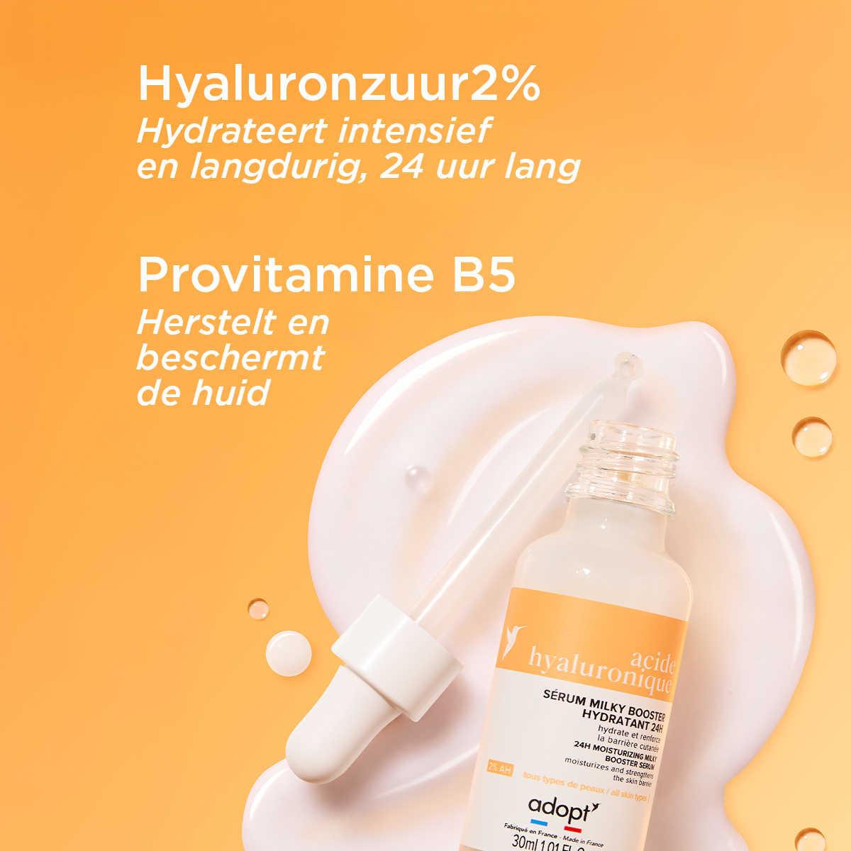 24u Hydraterend Milky Booster Serum