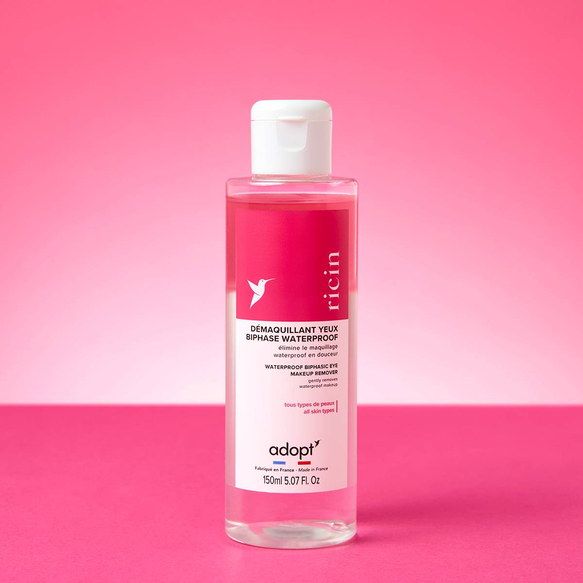 Make-up remover - Biphase Waterproof Eye Make-up Remover with Castor Oil 150 ml