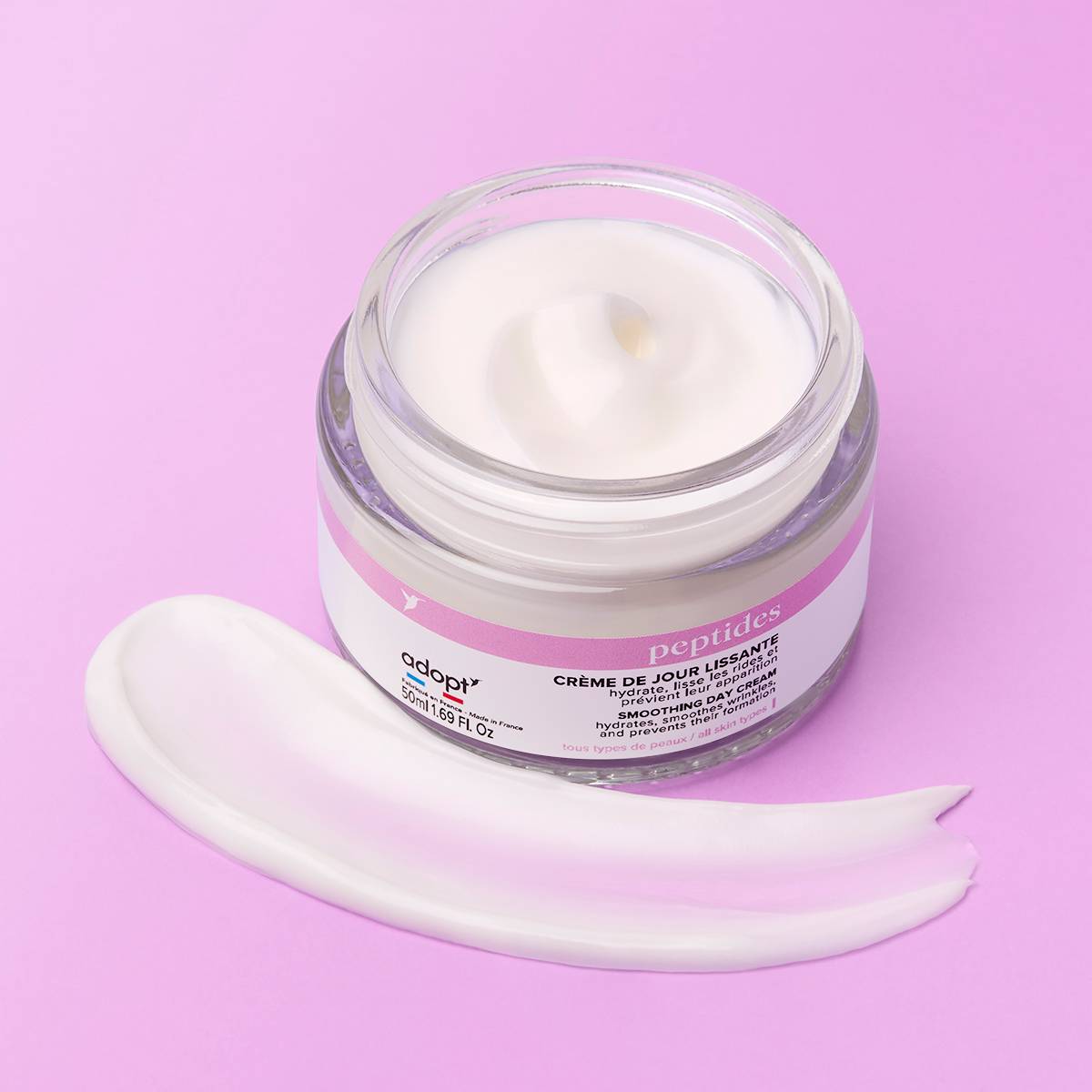 Peptides Smoothing Day Cream 50 ml moisturises, smoothes wrinkles
