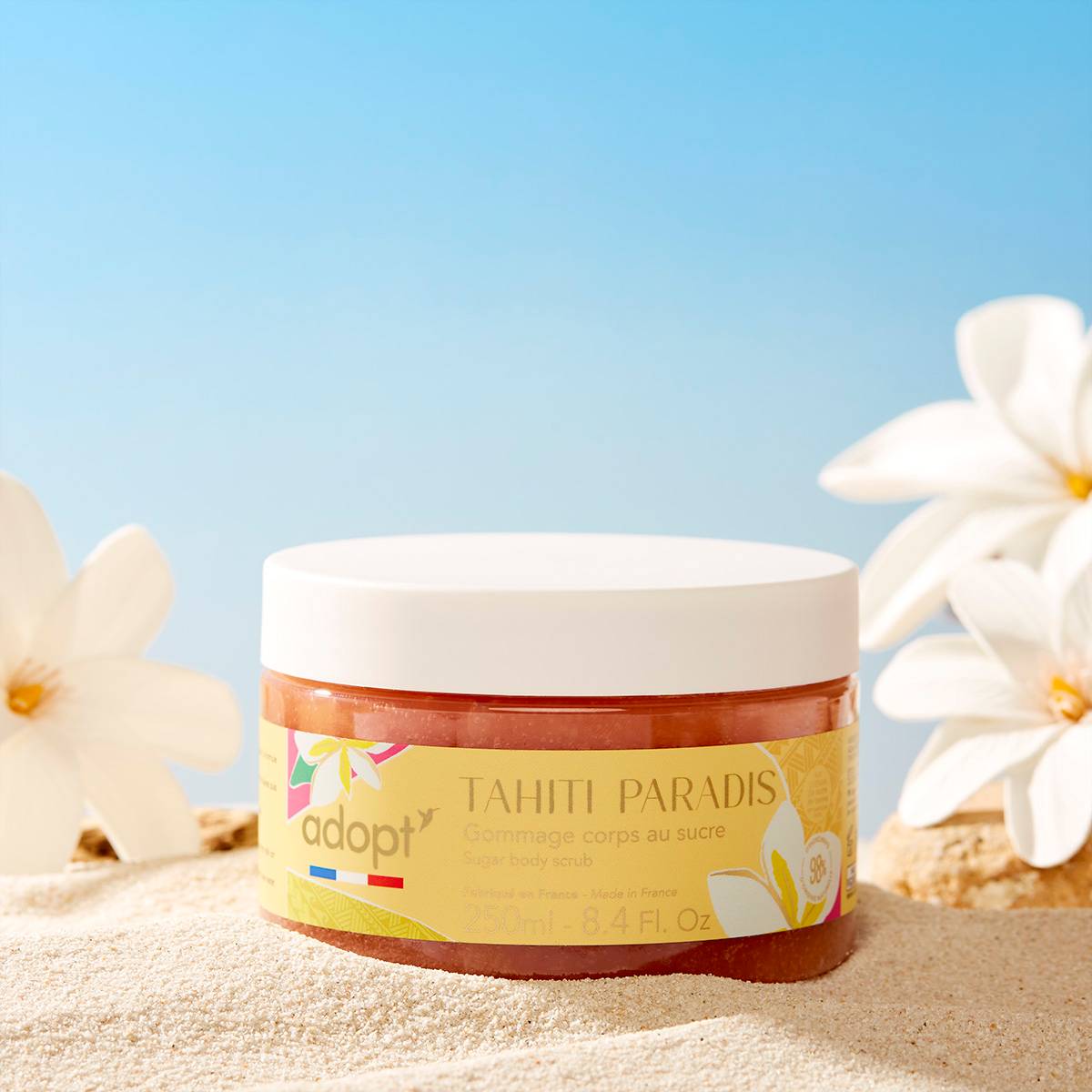 MONOI DE TAHITI Scrubbing Gel - 200 Ml, Für Gleichmäßige Haut Und Gegen Flecken