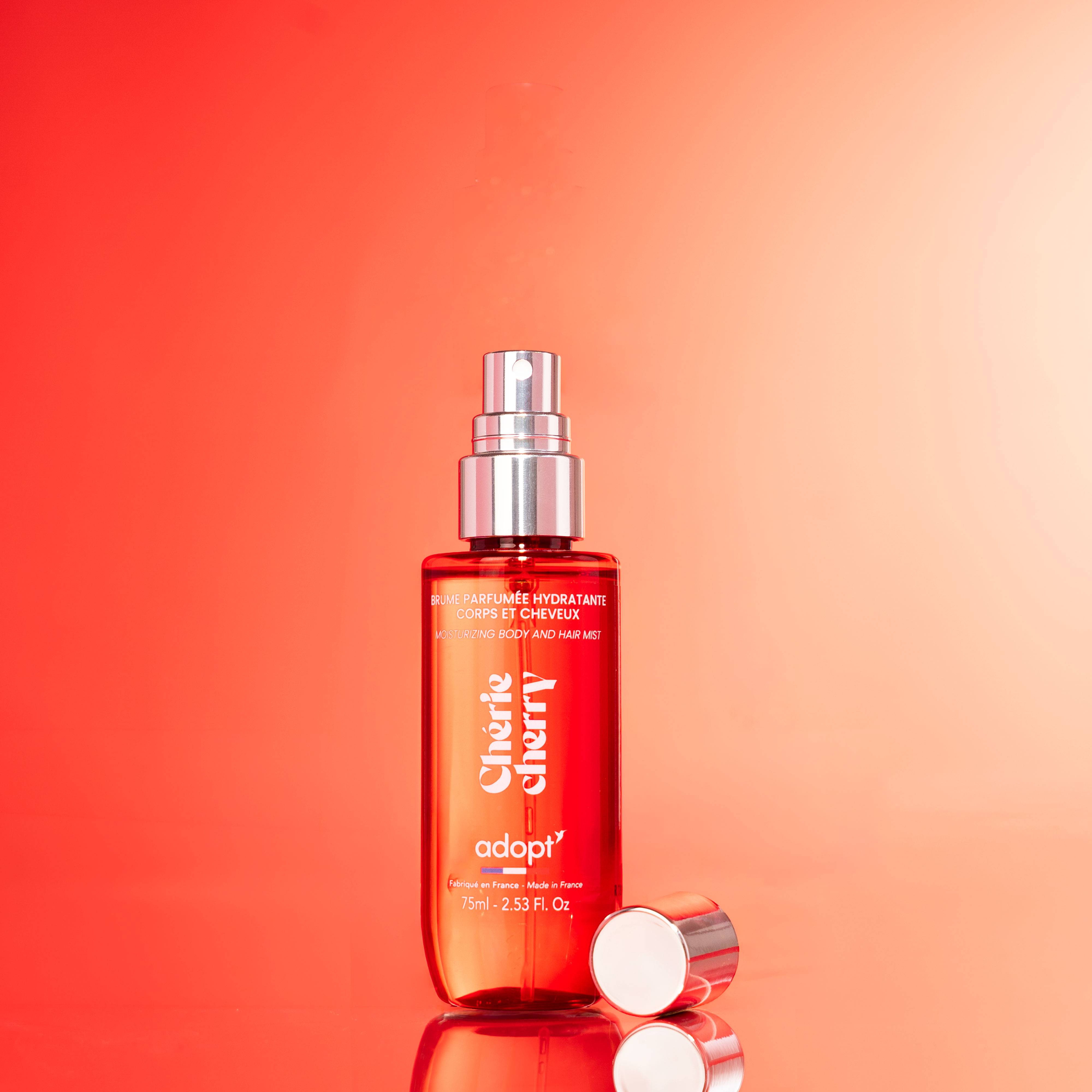 Moisturising body and hair mist - Chérie Cherry