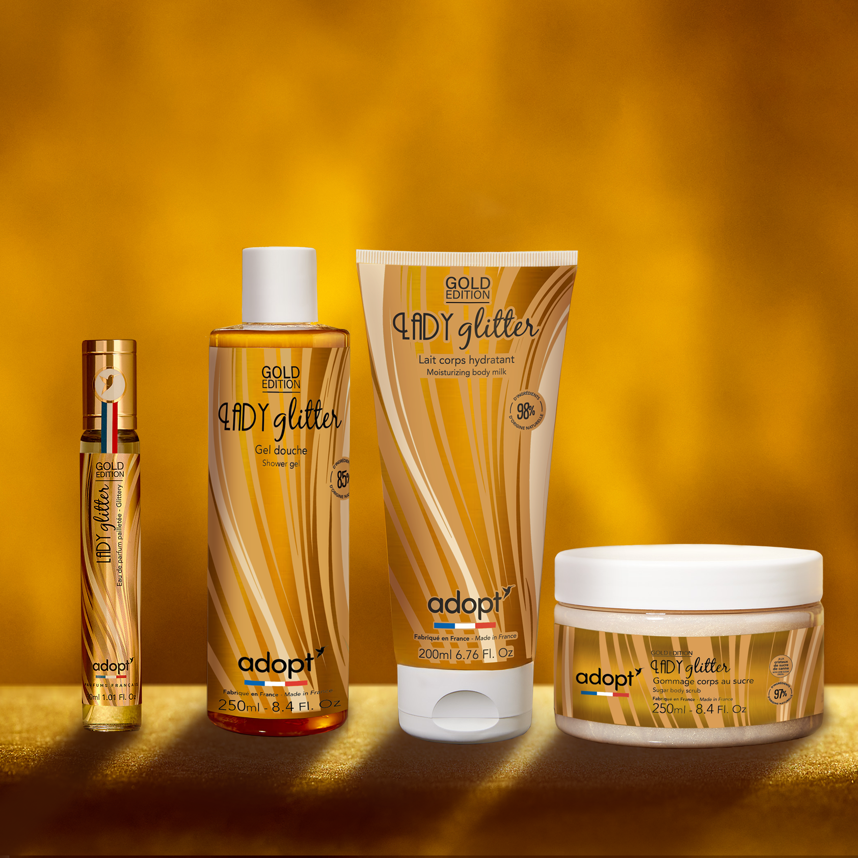 Lady Glitter Gold Edition