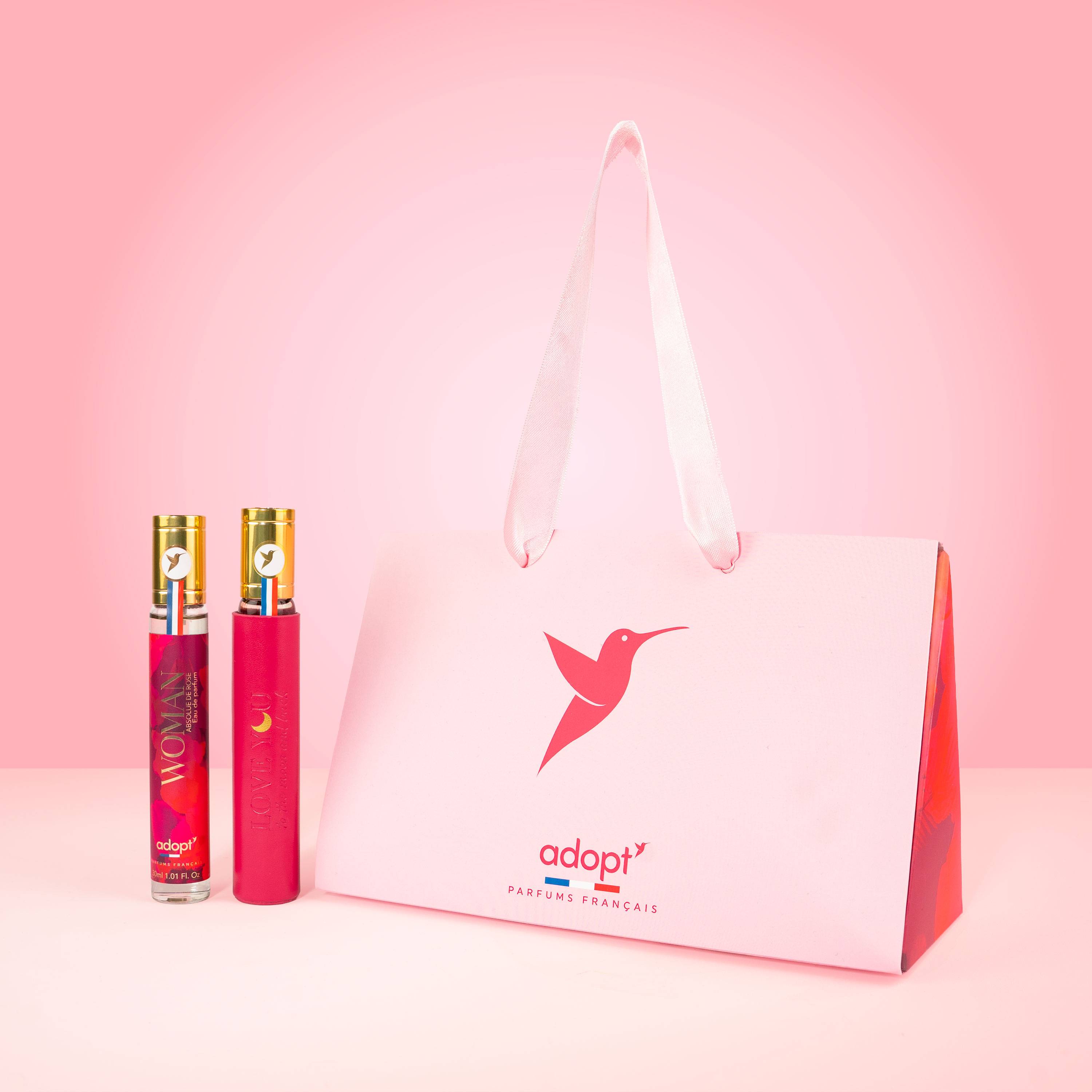 Eau de parfum Woman + Perfume case + Gift paper bag - Perfumed Case