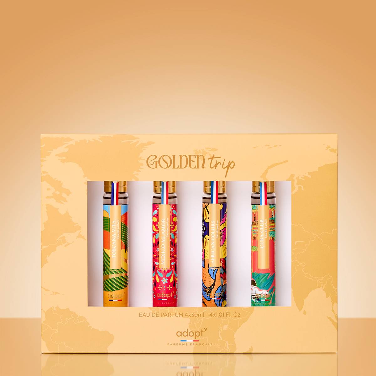 Set of 4 x Eaux de Parfum 30 ml - Golden Trip