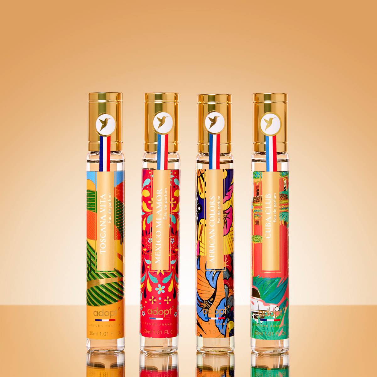 Set of 4 x Eaux de Parfum 30 ml - Golden Trip