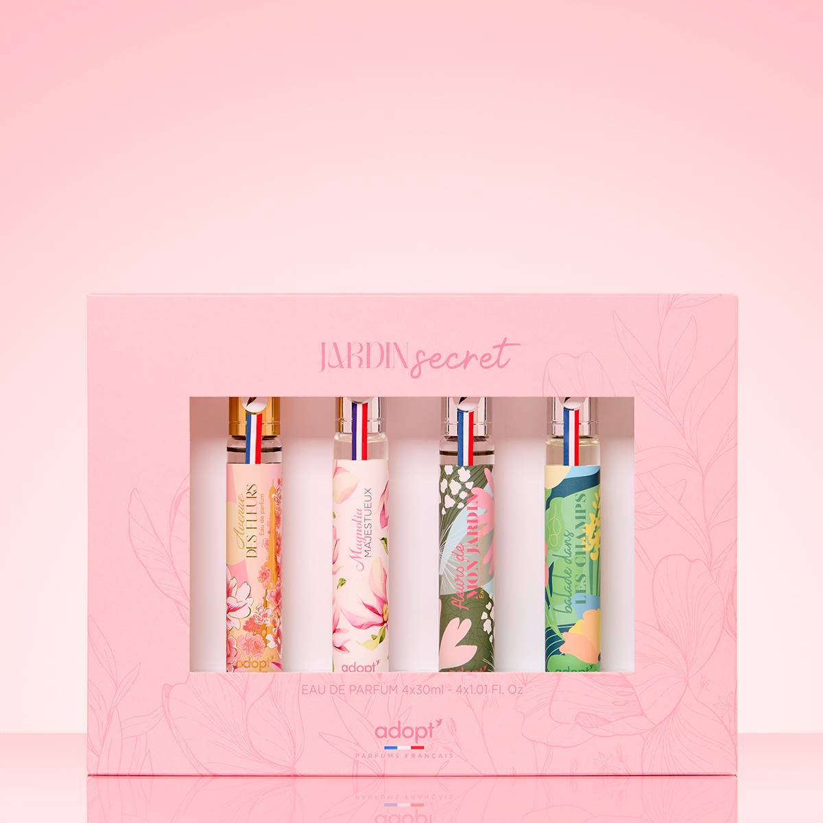 Jardin Secret - Set of 4 eaux de parfum 30 ml Fleurs de mon