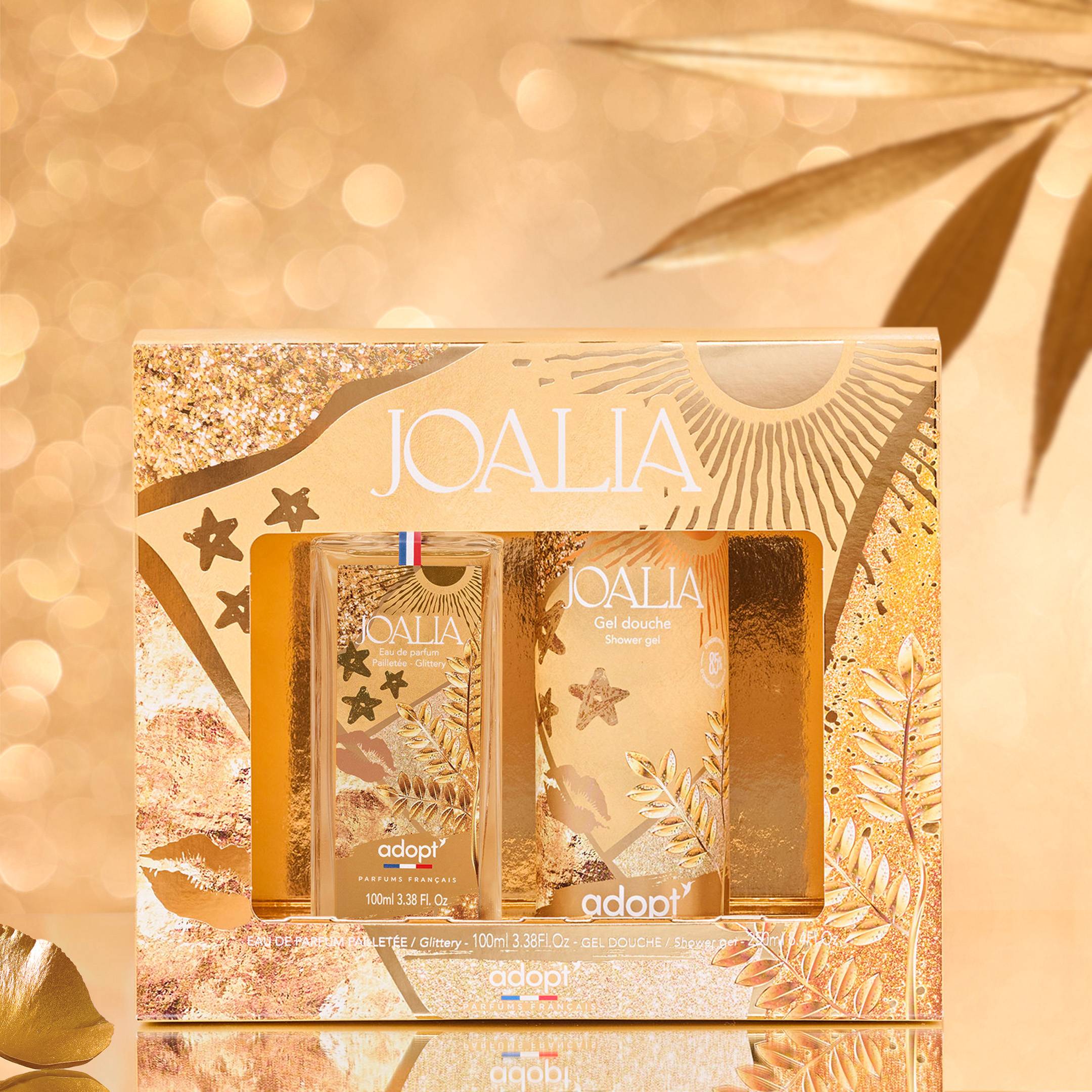 Parfum Joalia ADOPT' Pour Femme - Eau De Parfum Pailletée 100ml - Grand Format, Longue Tenue