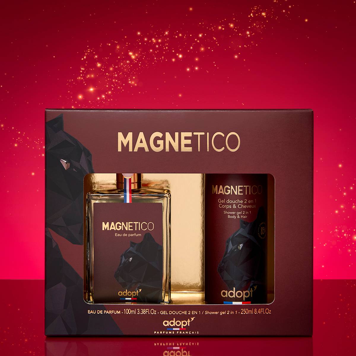 Magnetico - Coffret eau de parfum 100 ml + gel douche 250 ml