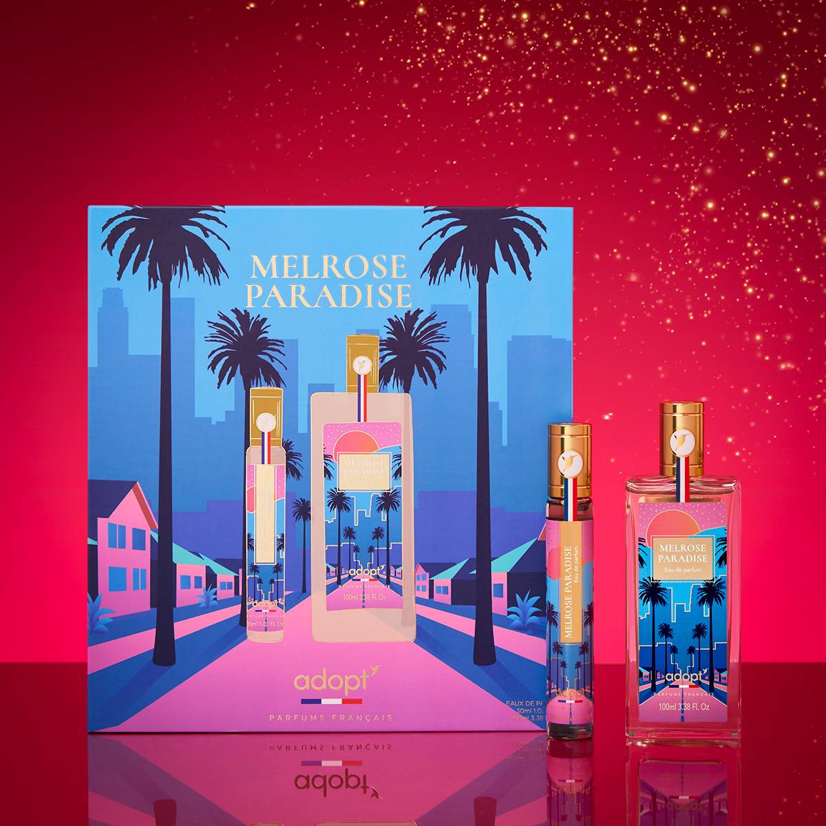 Melrose Paradise - 30 ml and 100 ml eau de parfums gift set