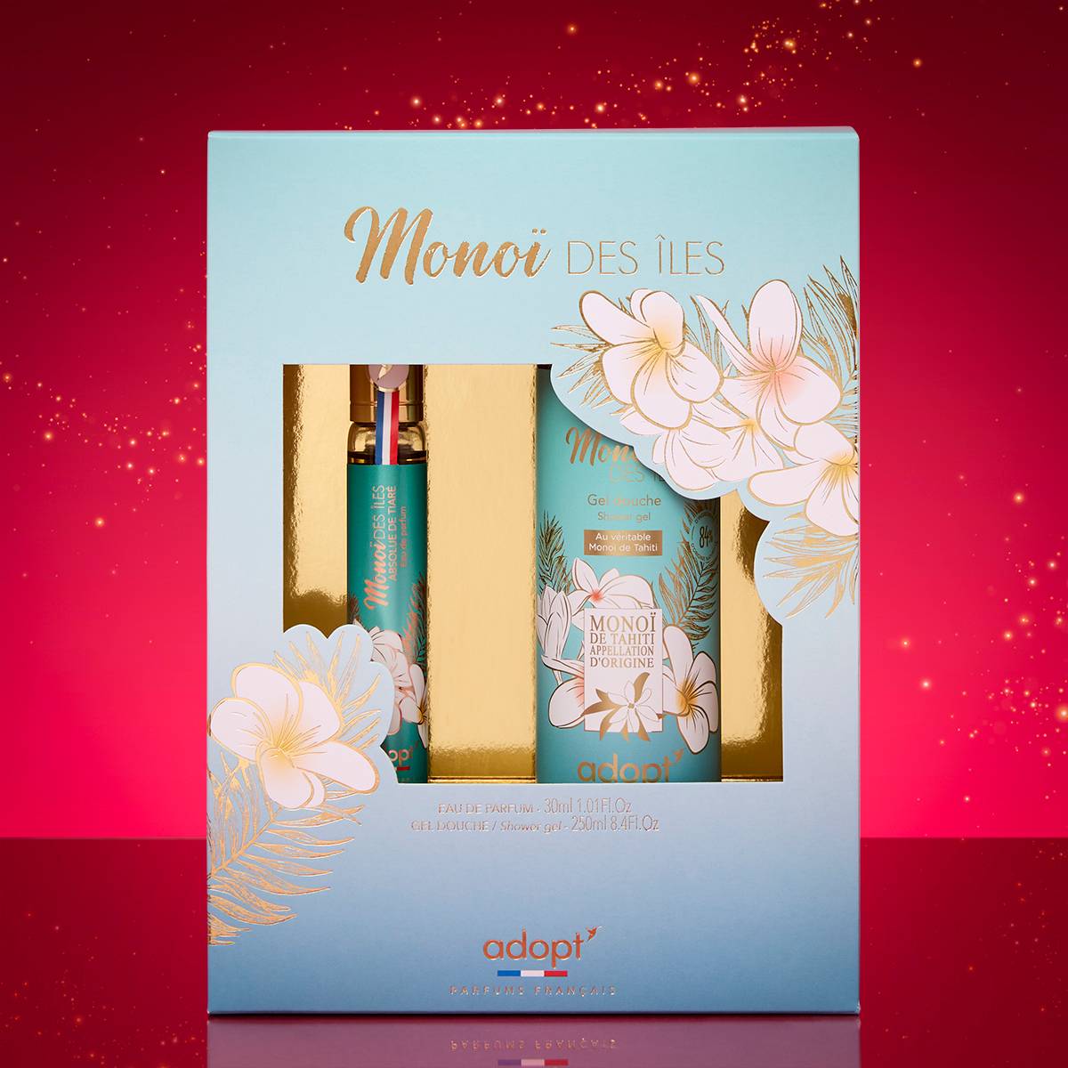 Monoi des iles - 30ML + DOUCHEGEL 250 ML SET