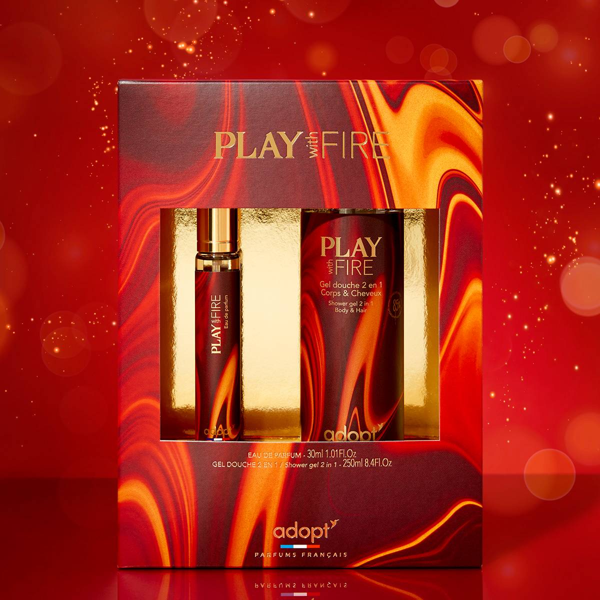 Coffret Parfum Homme Adopt 'Magnetico' - 30 Ml, Senteur Vanille Et Patchouli (Neuf)