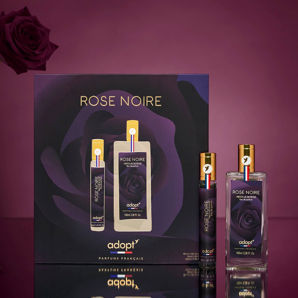 Rose Noire - Cofre Eau de Parfum 30 ml + 100 ml