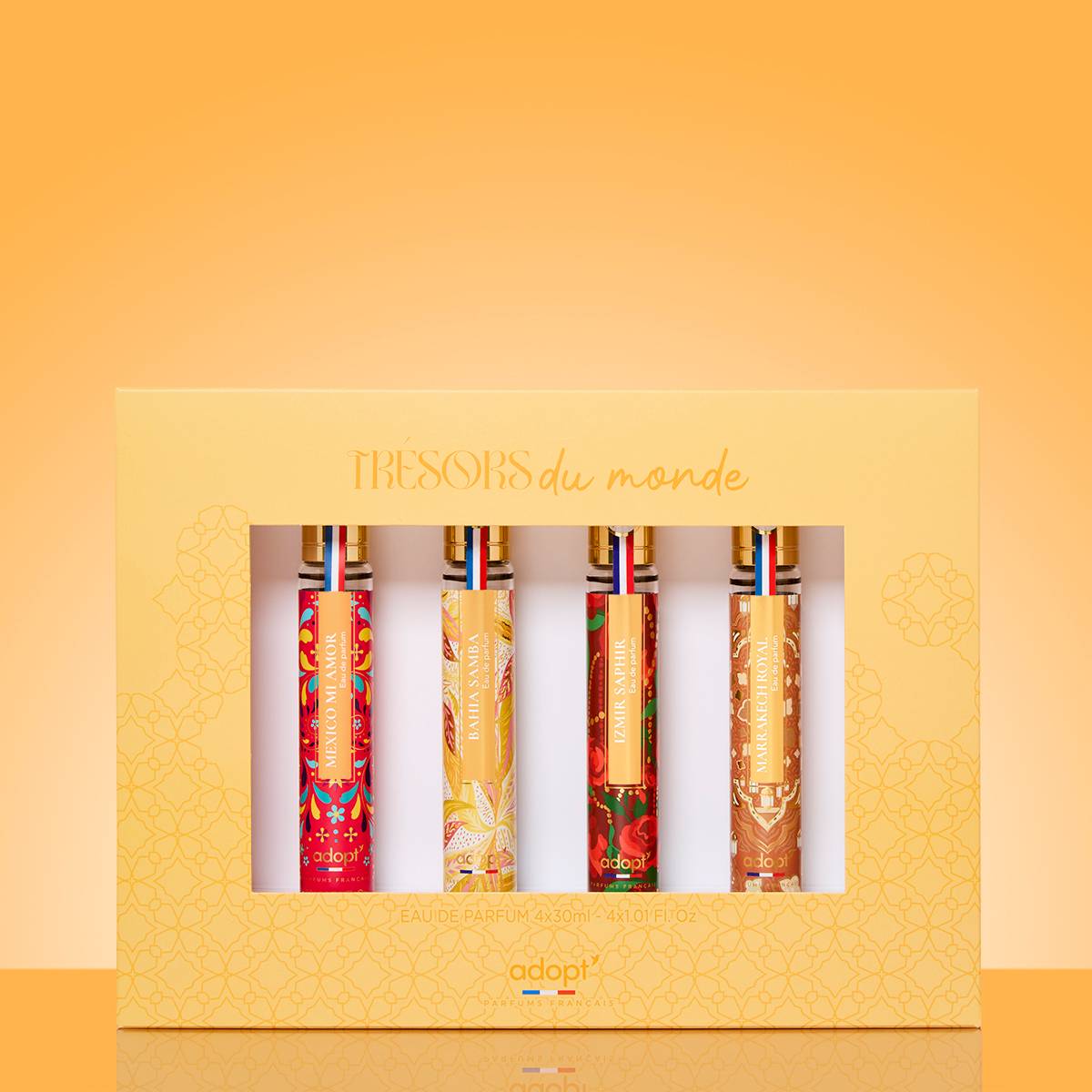 Tresors du Monde - Set of 4 x eaux de parfum 30 ml Mexico mi amor