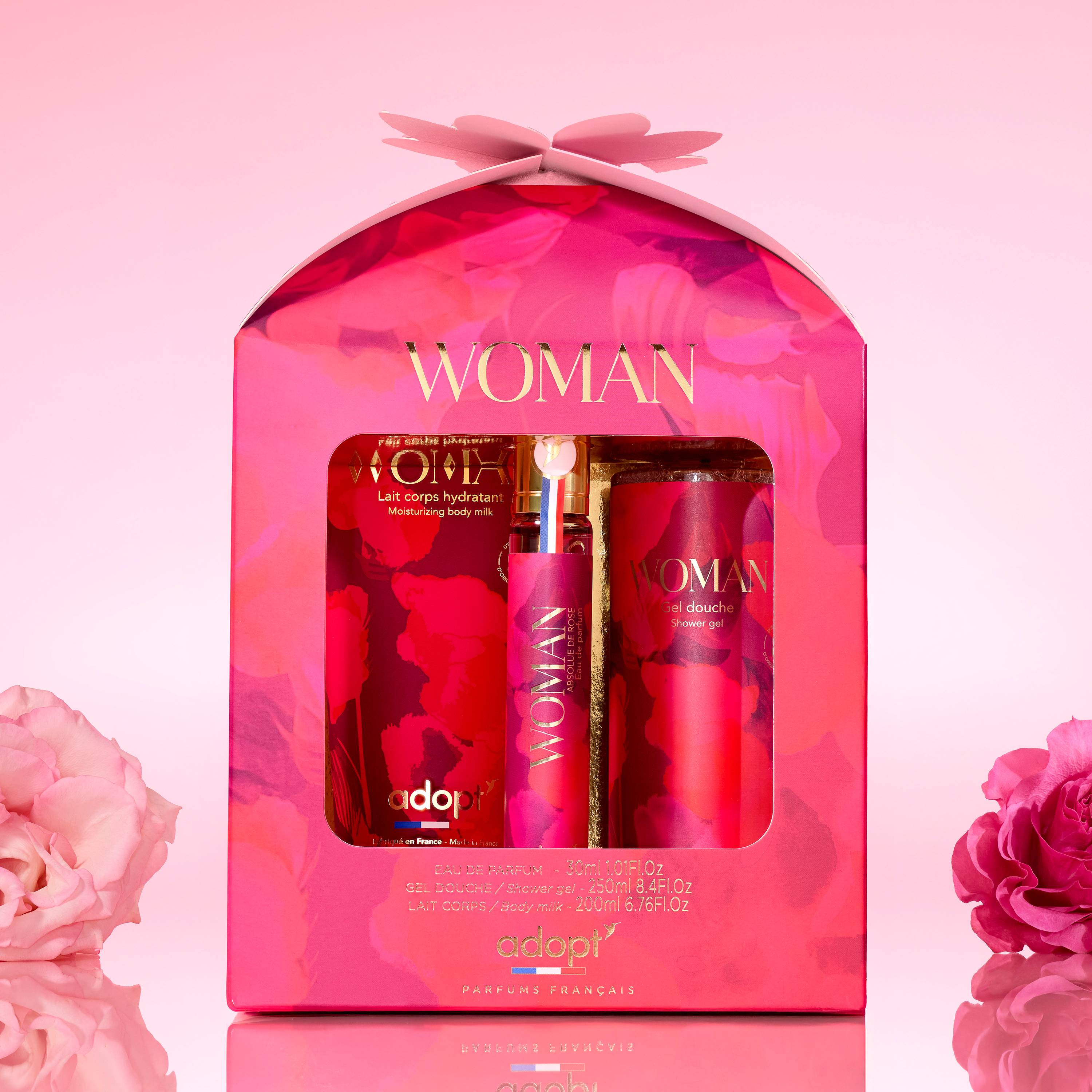 Woman - Doos 30 ml eau de parfum + 250 ml douchegel + 200 ml bodymilk