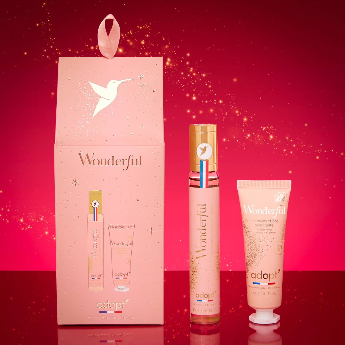 Wonderful - Coffret eau de parfum 30 ml + crème main 30ml