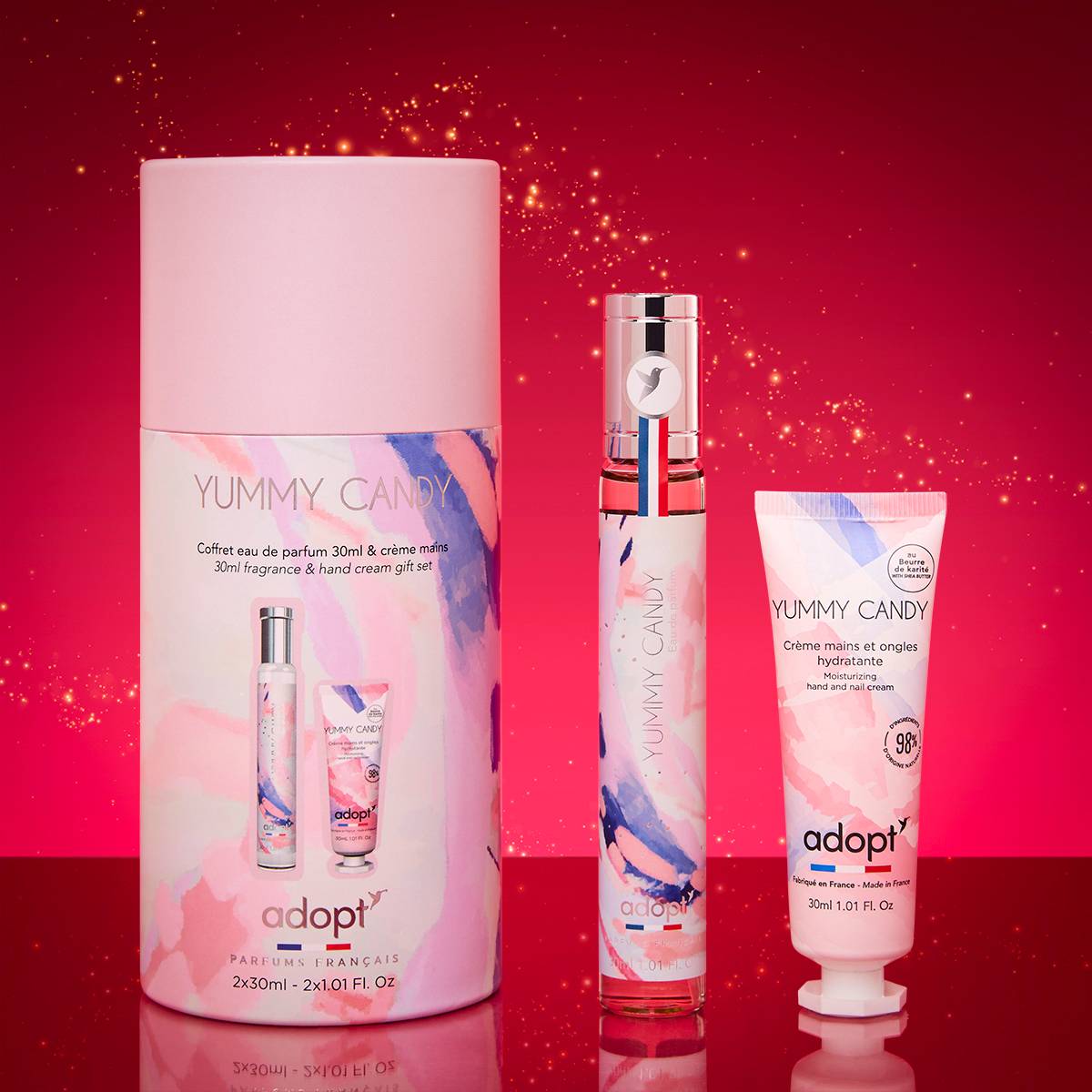 Yummy Candy - Coffret 30ml + crème mains 30ml