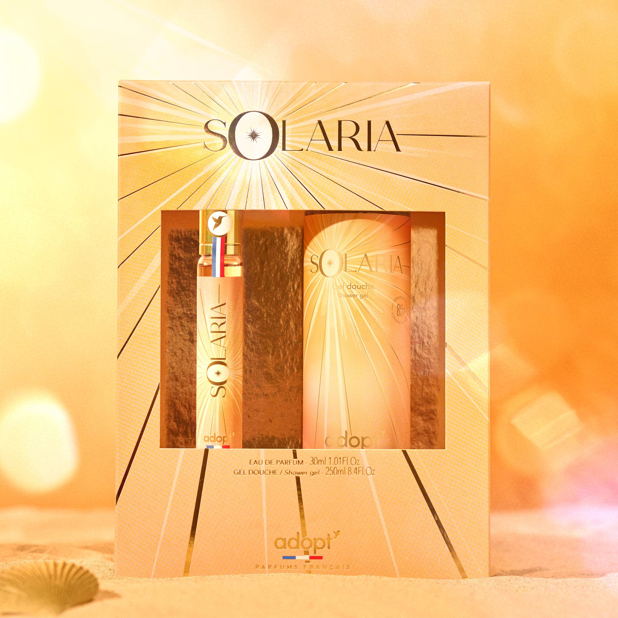 Solaria - Solaria eau de parfum 30 ml + shower gel 250 ml set