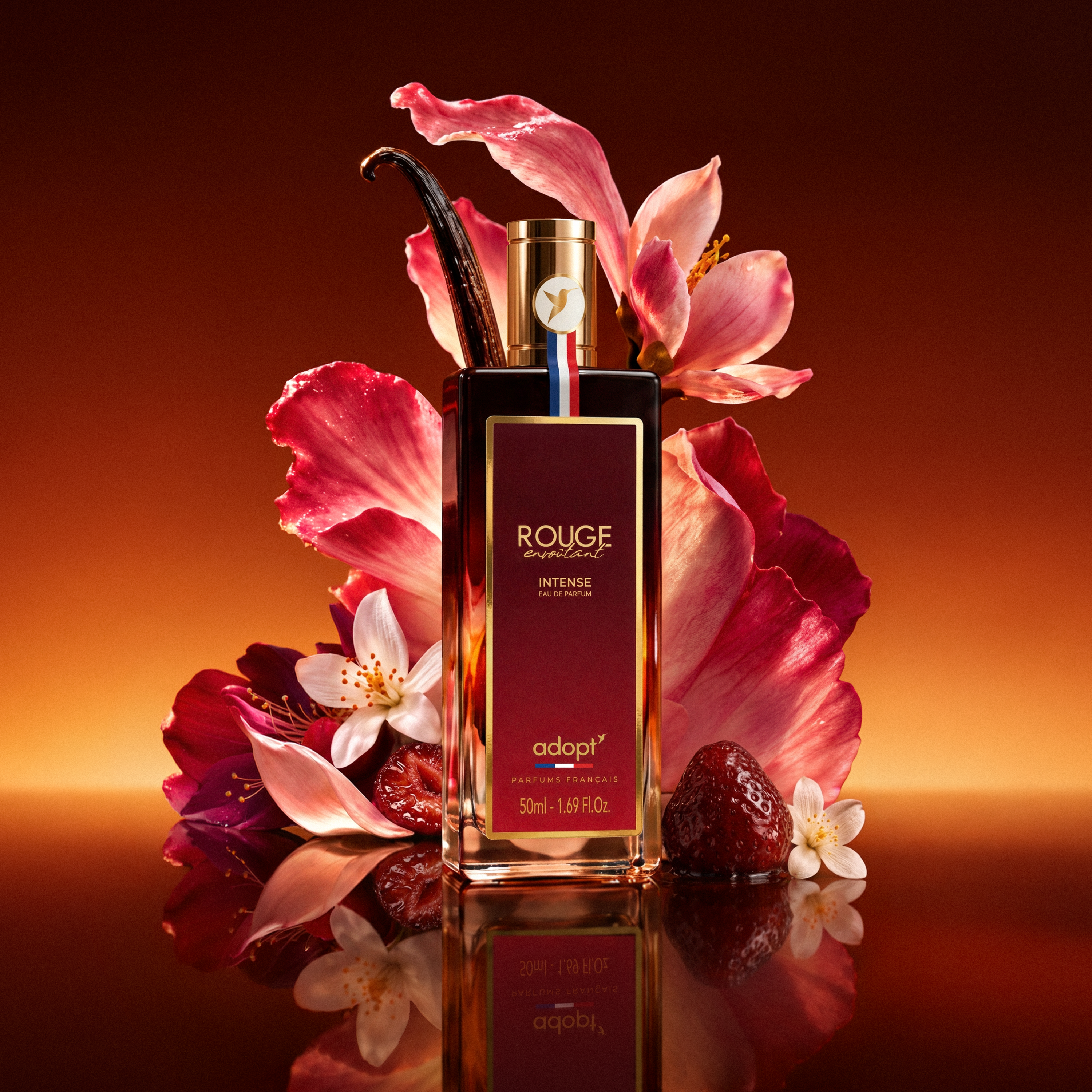 Rouge envoûtant intense