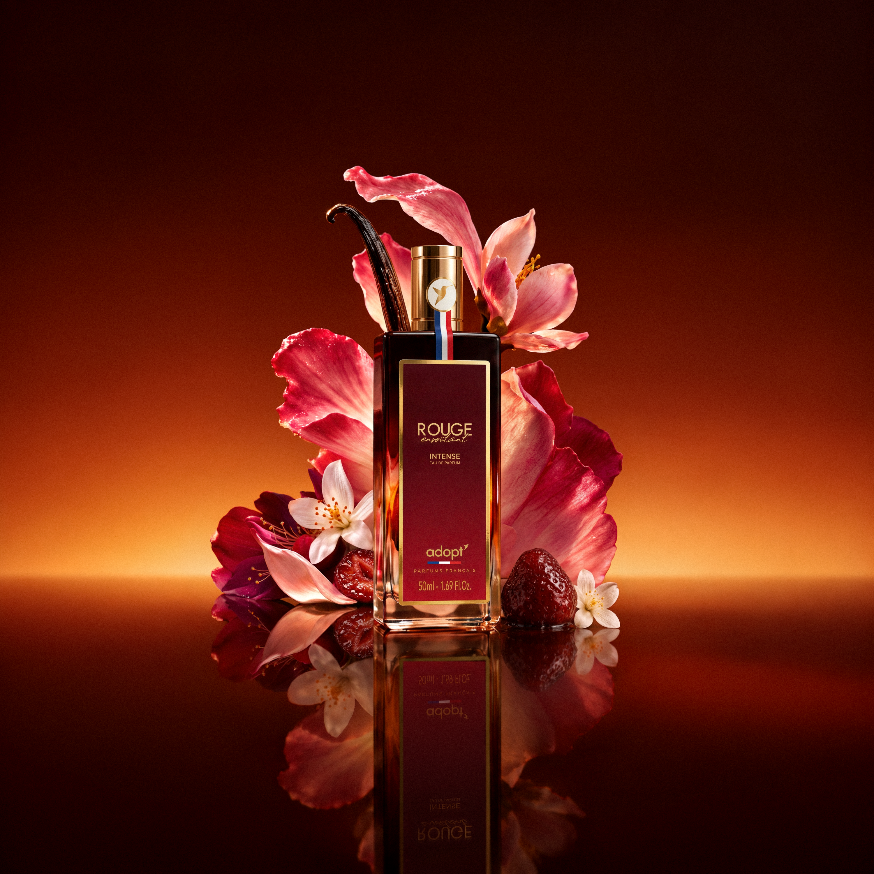 Rouge envoûtant intense