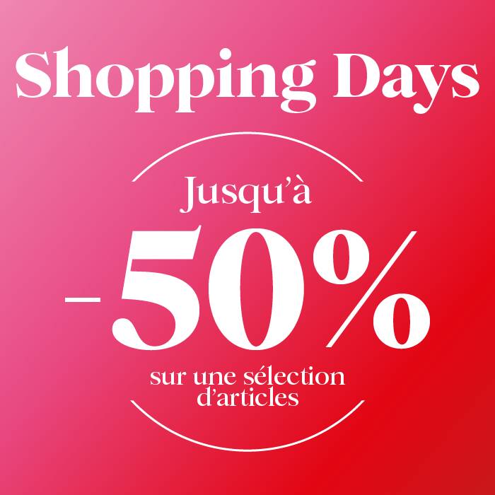 <p><strong>SHOPPING DAYS</strong></p>