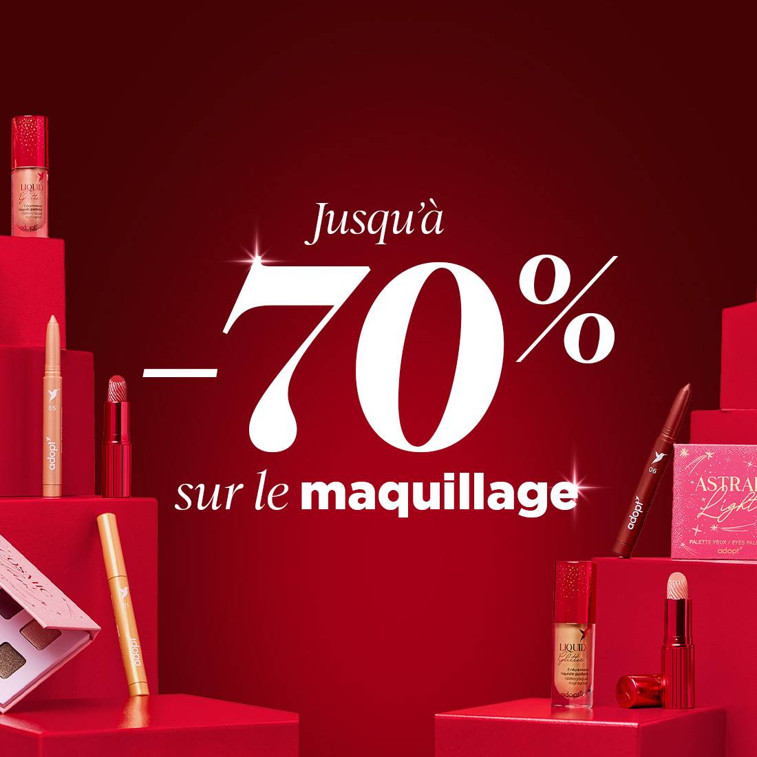 <p><strong>OFFRE MAQUILLAGE </strong></p>