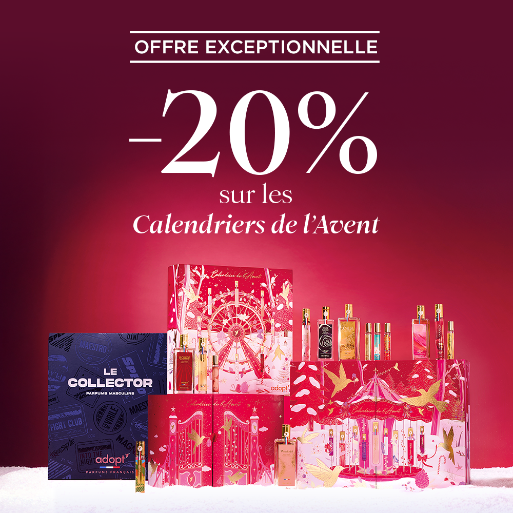 <p><strong>-20% SUR LES CALENDRIERS</strong></p>