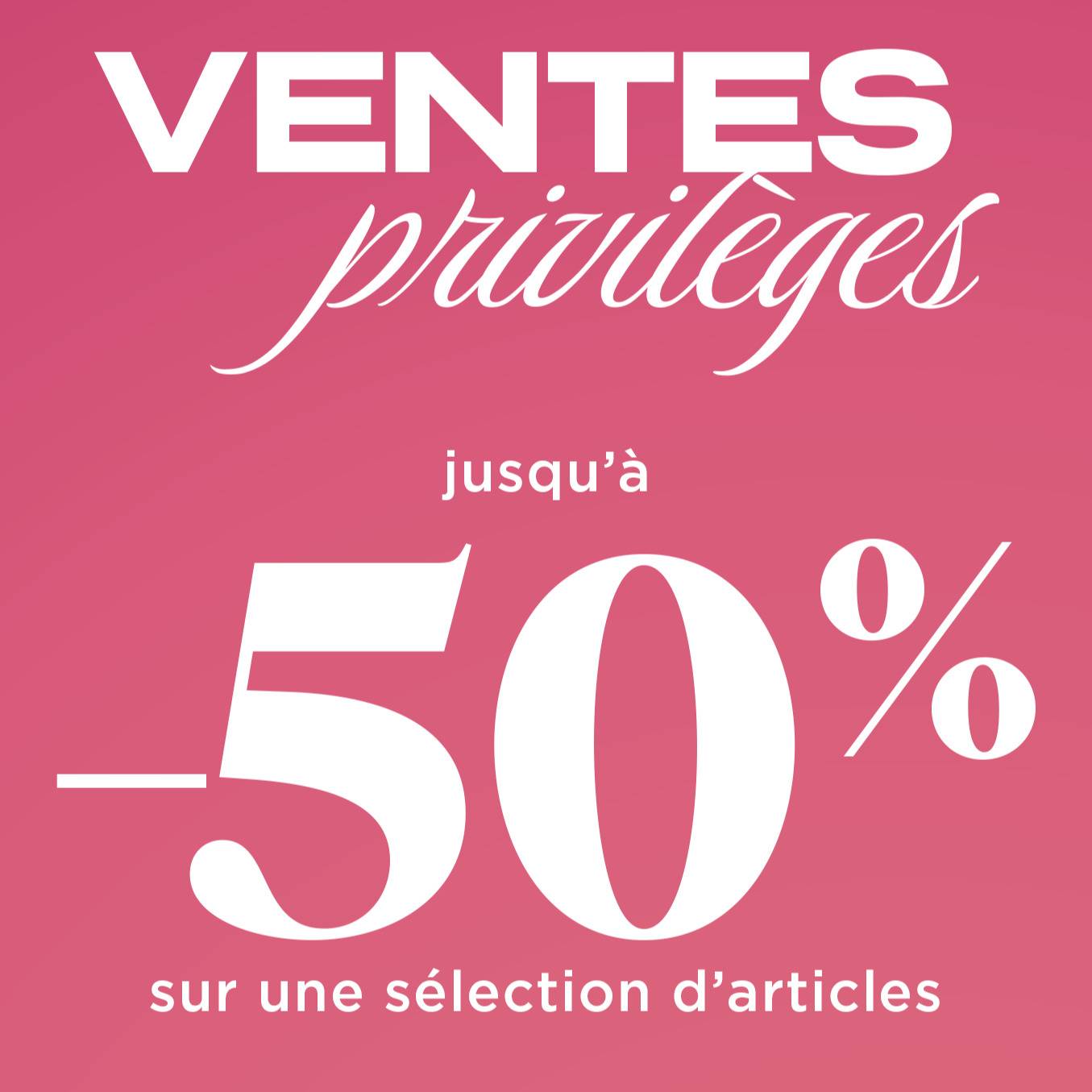<p><strong>VENTES PRIVILEGES</strong></p>