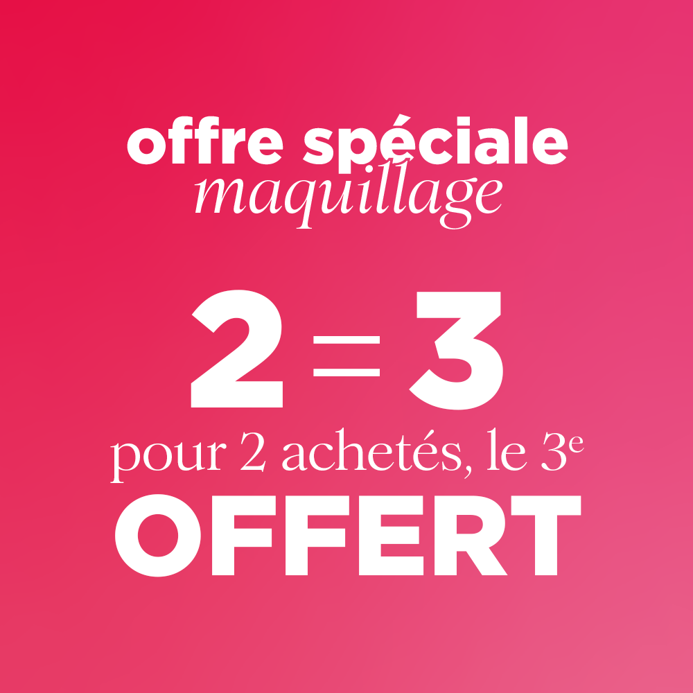 <p><strong>OFFRE MAQUILLAGE</strong></p>